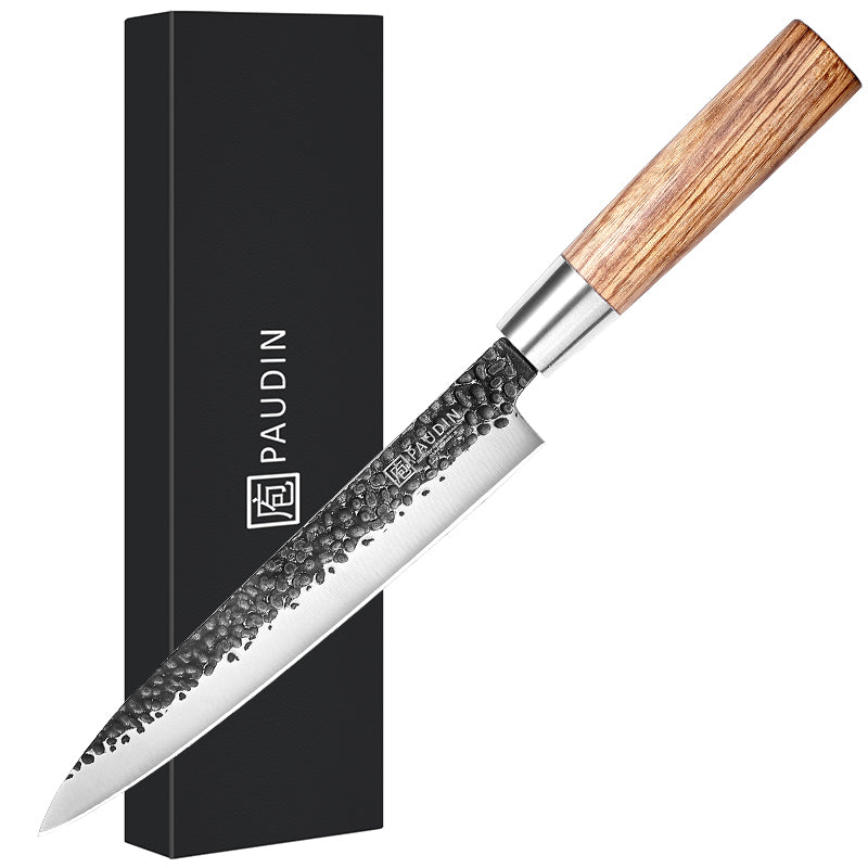 Master Vintage collection 8'' Sashimi Knife With Zebrawood handle