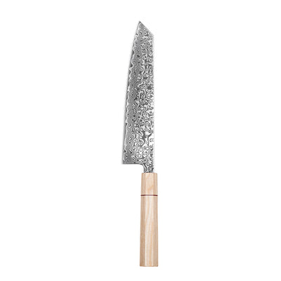 Sakura knives Kiri-tsuke Knife 8 inch Knife 67 layers of Damascus Steel Pakkawood Handle With Red G10 Ring Handle Kitchen knives