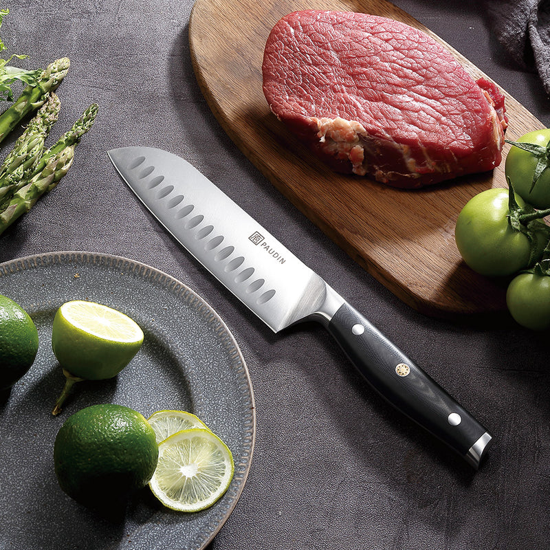 Gordes Pro 7" Santoku Knife