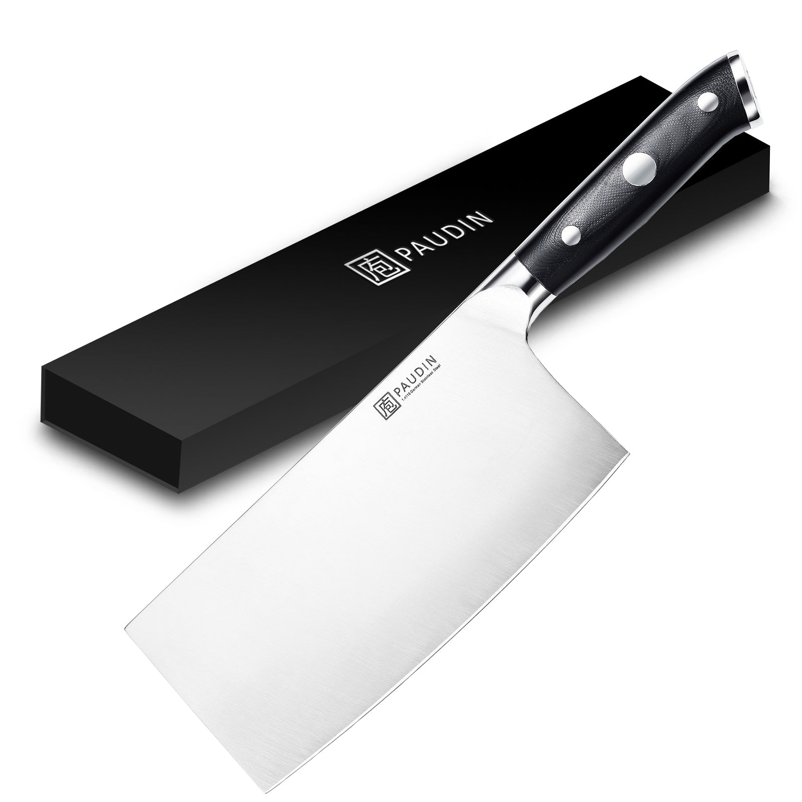 Ultra Dark Premium 8" Chinese Knife