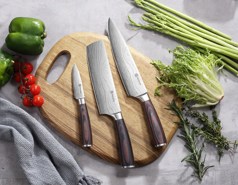 Universal 3-In-1 Knife Block Set