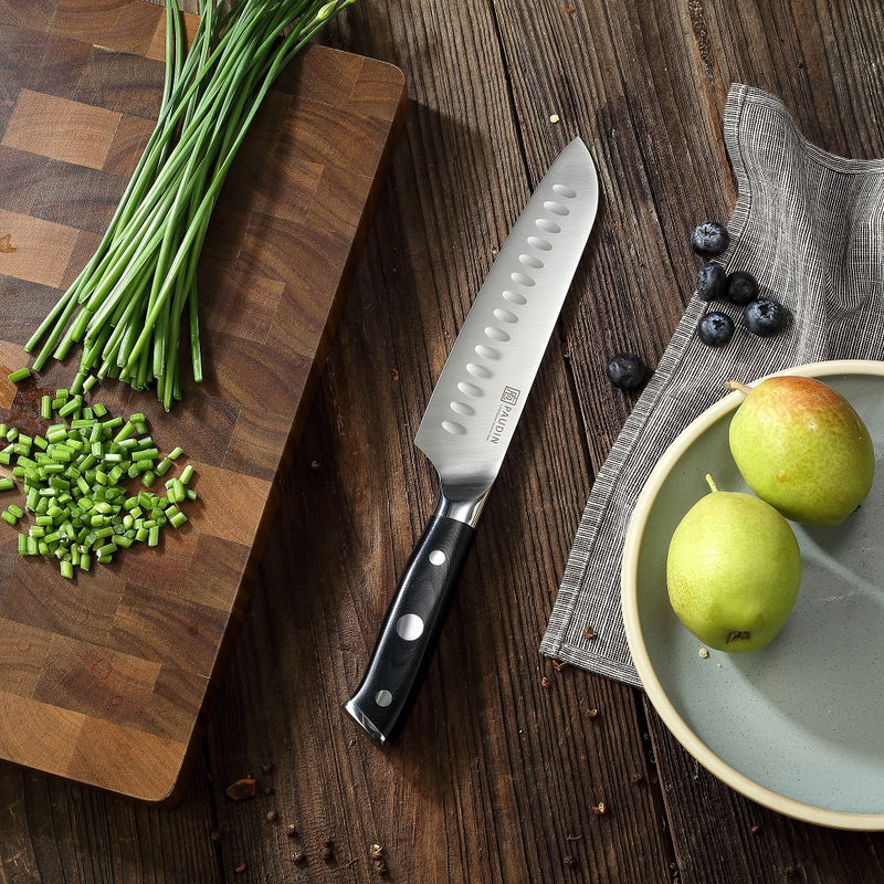 Ultra Dark Premium 7" Santoku Knife