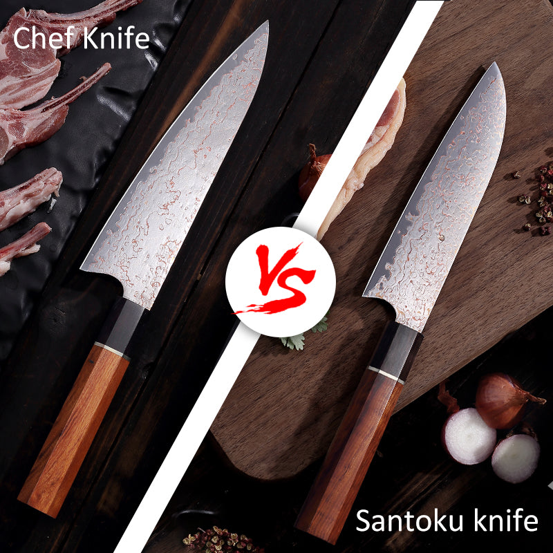 Chef Knife vs. Santoku