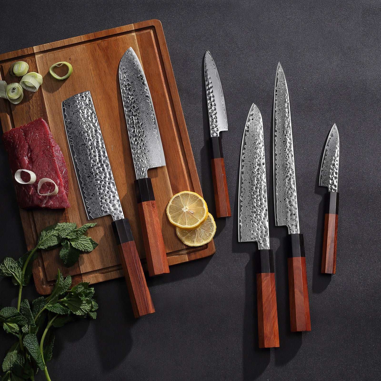 From Function to Aesthetics: Analyzing High-End Kitchen Knife Set Design Trends