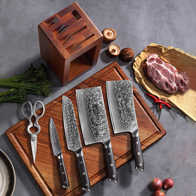 Unveiling the Magic Behind Damascus Kitchen Knives