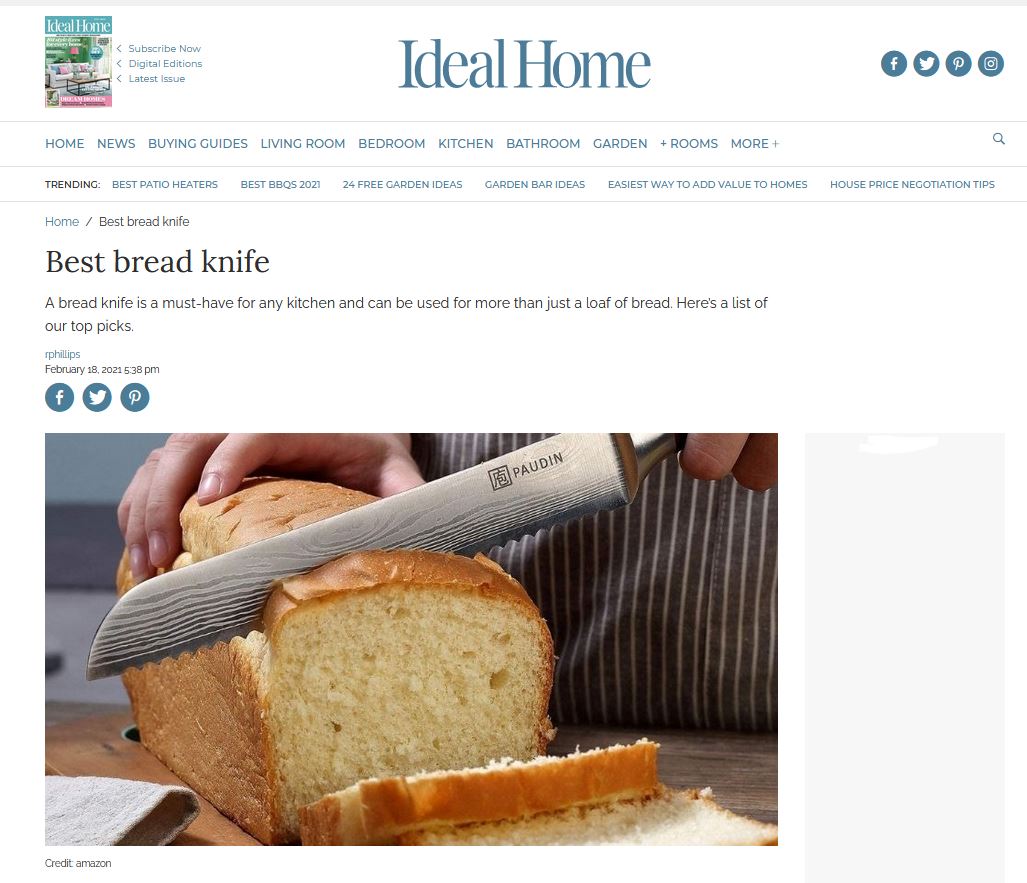 "Make a fresh start in the heart of your home" by Ideal Home magazine!