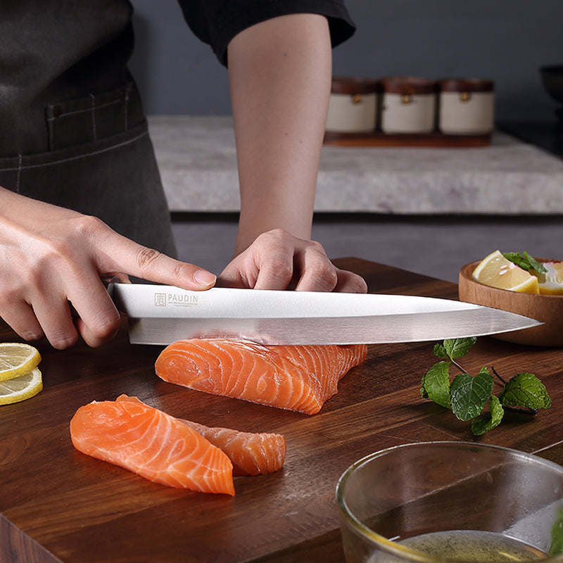 Master collection 11'' Yanagiba Knife With Zebrawood handle