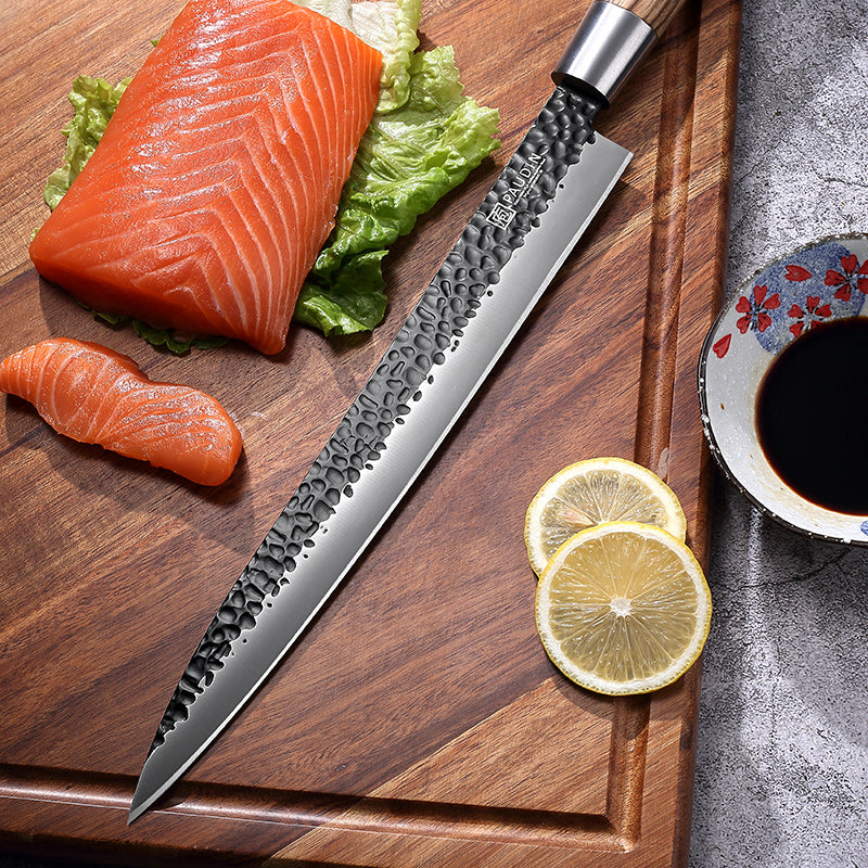 Master Vintage collection 11'' Yanagiba Knife With Zebrawood handle