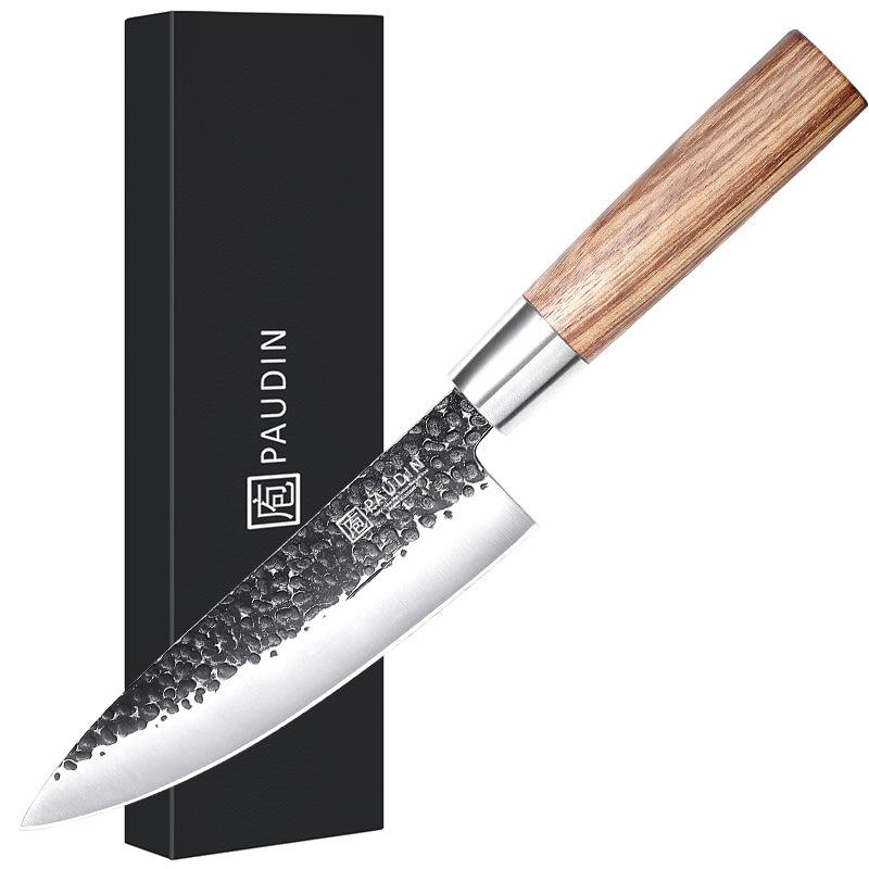 Master Vintage collection 6.5'' GUYOT Knife With Zebrawood handle