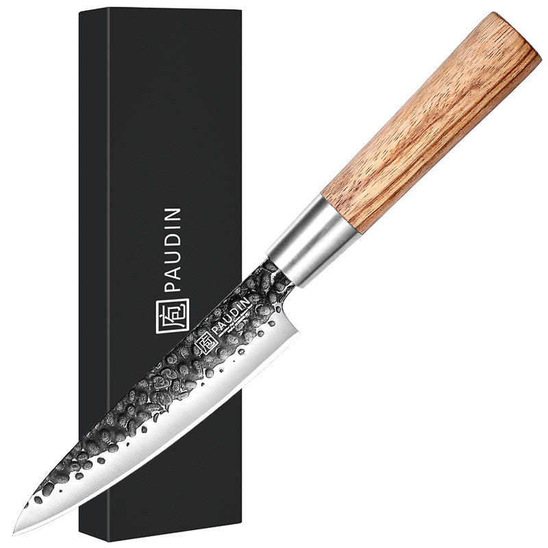 Master Vintage collection 5'' Utility Knife With Zebrawood handle