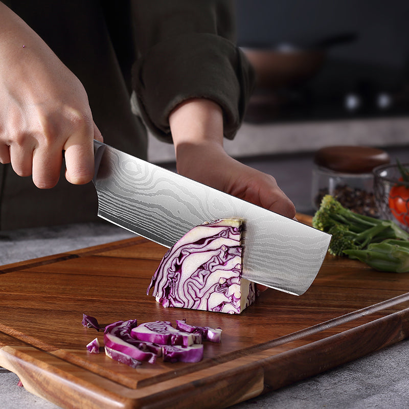 Agate 7 Inch Nakiri Knife