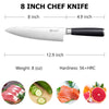 Qian Pro 8 Inch Chef Knife With G10 Handle
