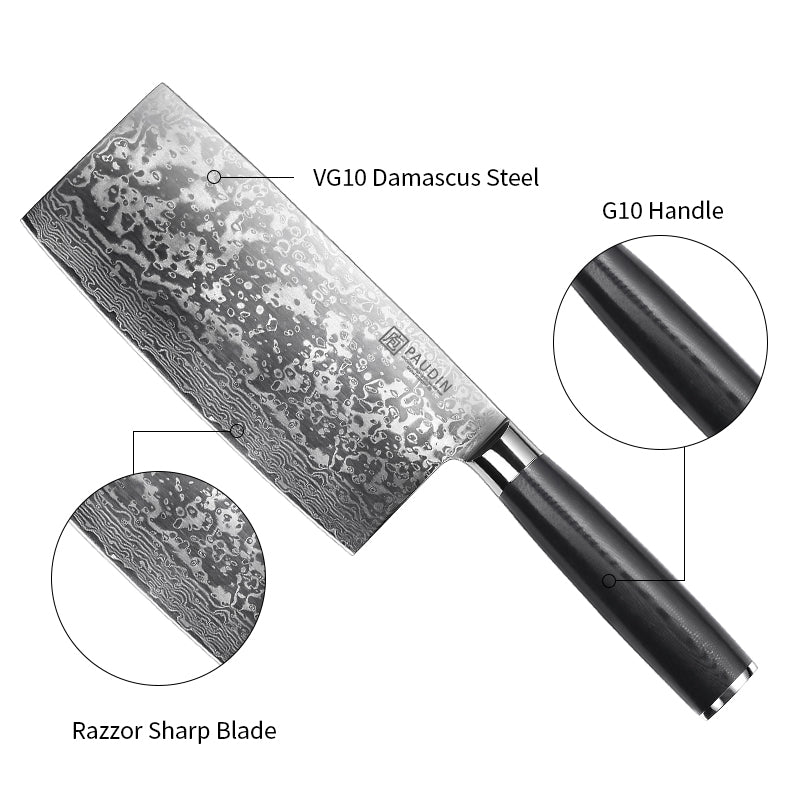 Qian Luxe 7 Inch Cleaver Knife