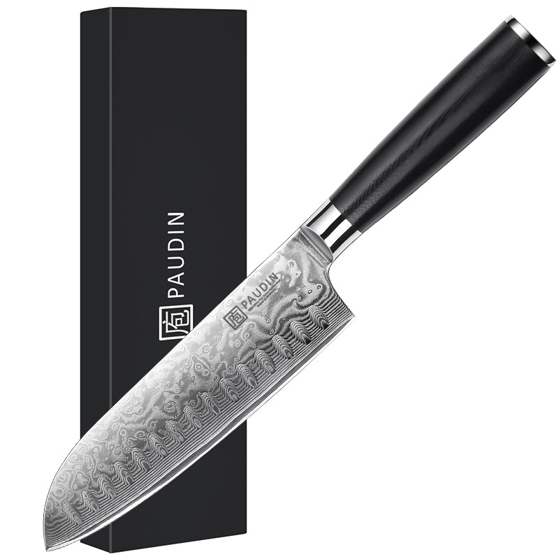 Qian Luxe 7 Inch Santoku Knife