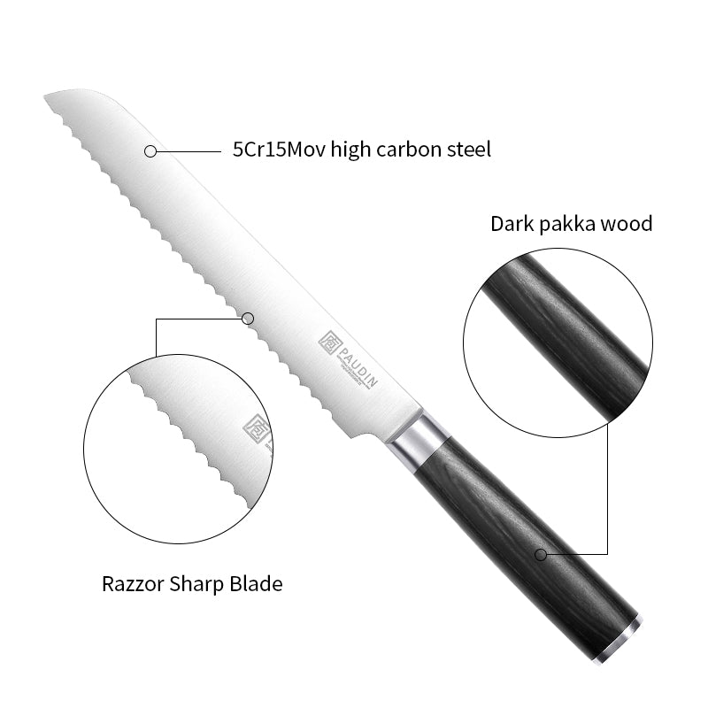 Qian 8 Inch Bread Knife