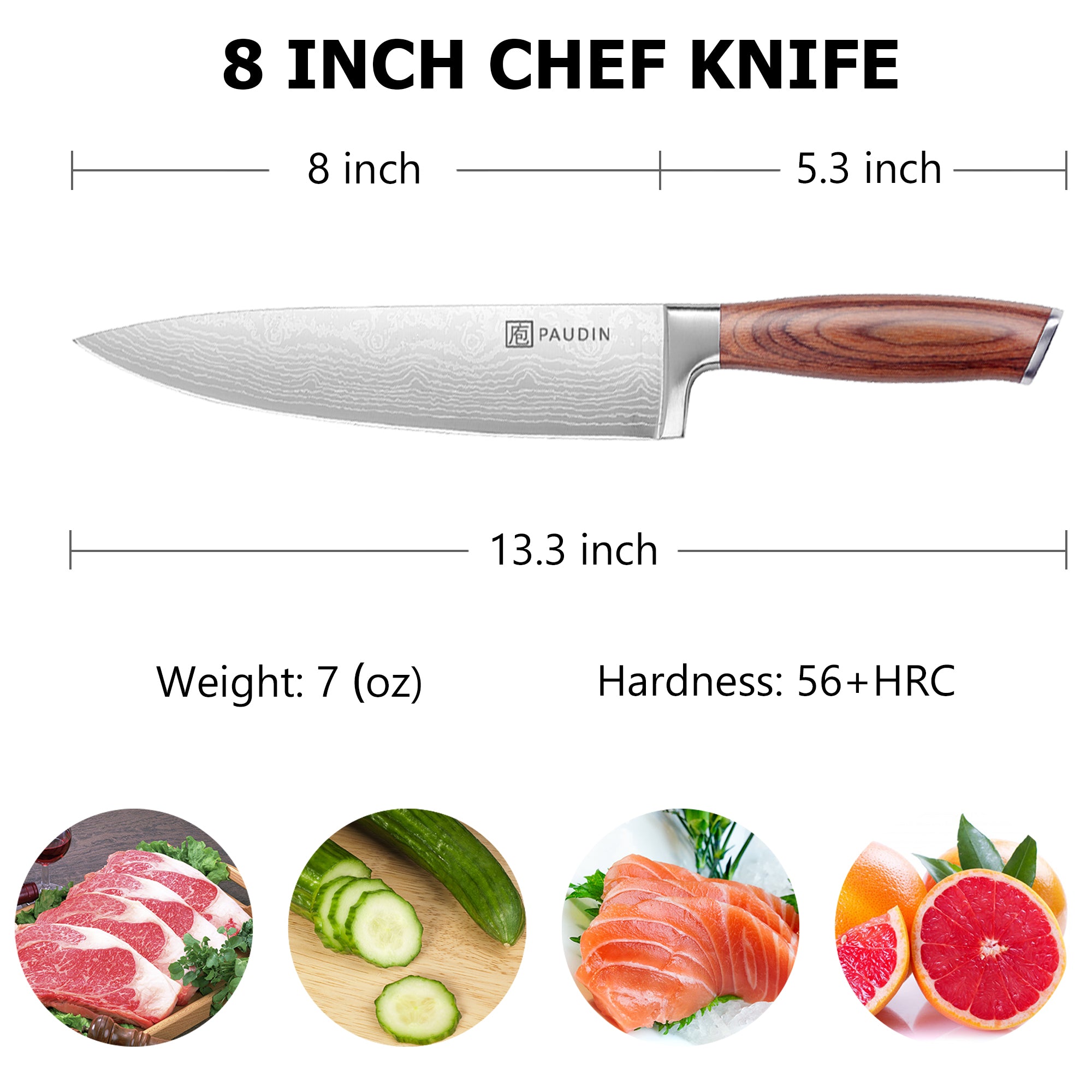 Vango Chef knife 8''