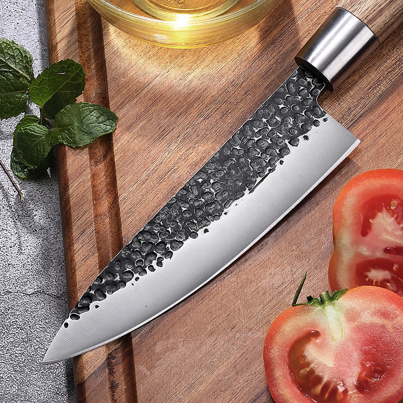 Master Vintage collection 6.5'' GUYOT Knife With Zebrawood handle