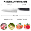 Qian 7 Inch Santoku Knife