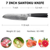 Qian Luxe 7 Inch Santoku Knife