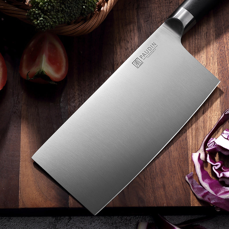 Qian Pro 7 Inch Cleaver Knife With G10 Handle