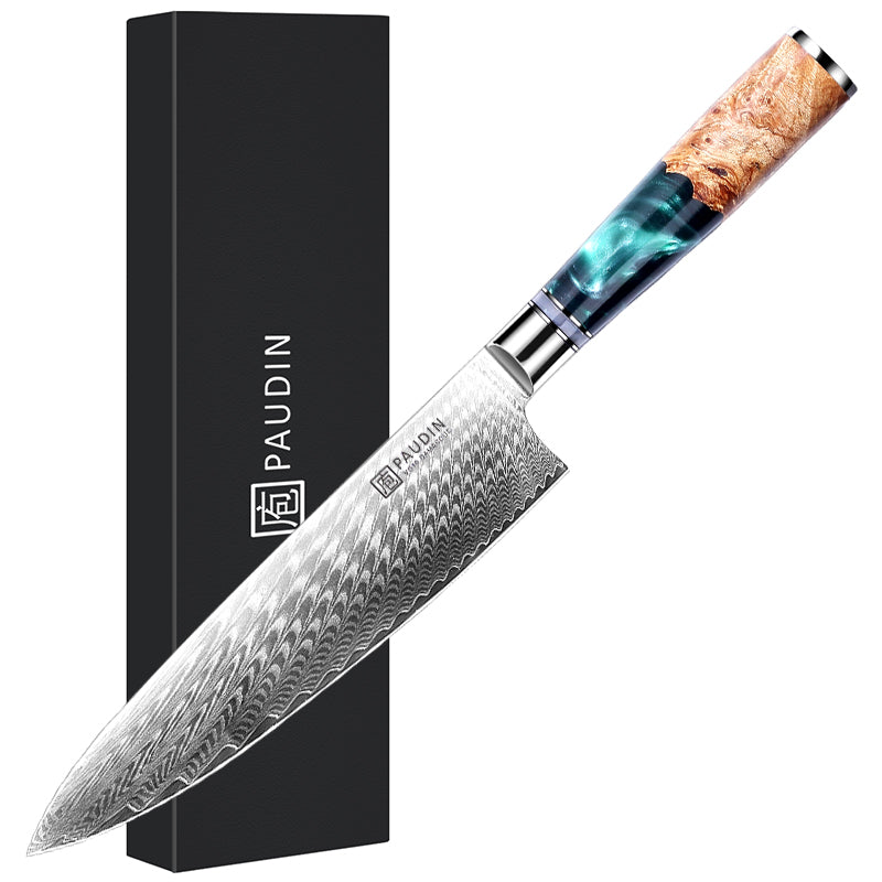Atlantis 8 Inch Chef Knife With Resin Handle