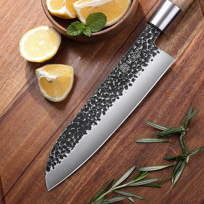 Master Vintage collection 7'' Santoku Knife With Zebrawood handle