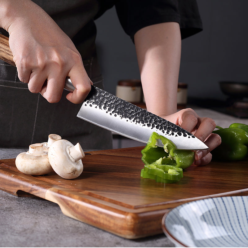 Master Vintage collection 6.5'' GUYOT Knife With Zebrawood handle