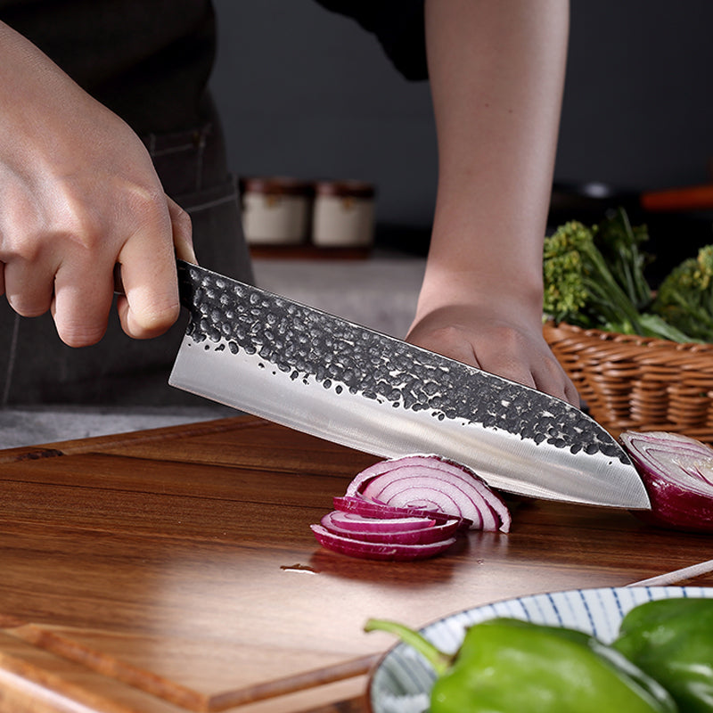 Master Vintage collection 7'' Santoku Knife With Zebrawood handle