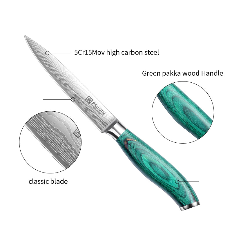 Jade 5 Inch Utility Knife
