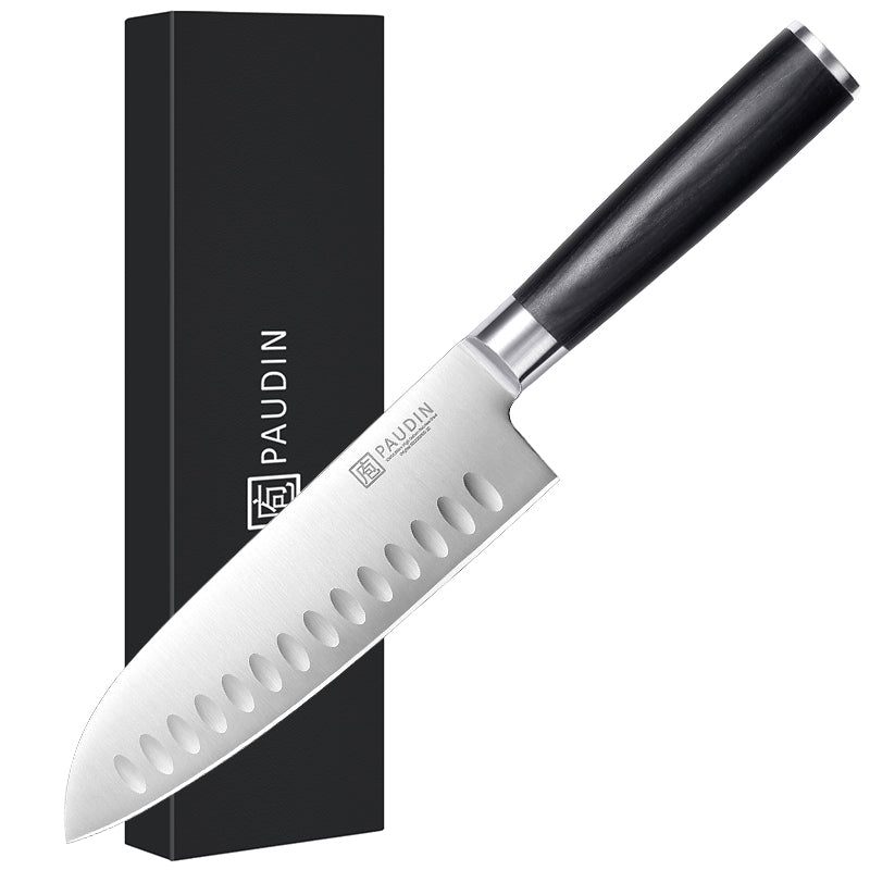 Qian 7 Inch Santoku Knife
