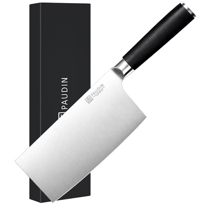 Qian Pro 7 Inch Cleaver Knife With G10 Handle