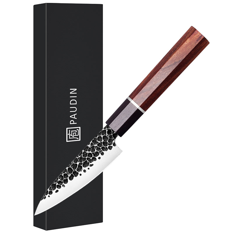 Tokyo Vintage 4 Inch Paring Knife With Cuibourtia Wood Handle