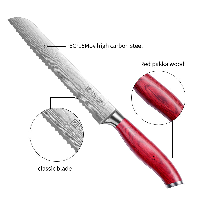 Agate 8 Inch Bread Knife