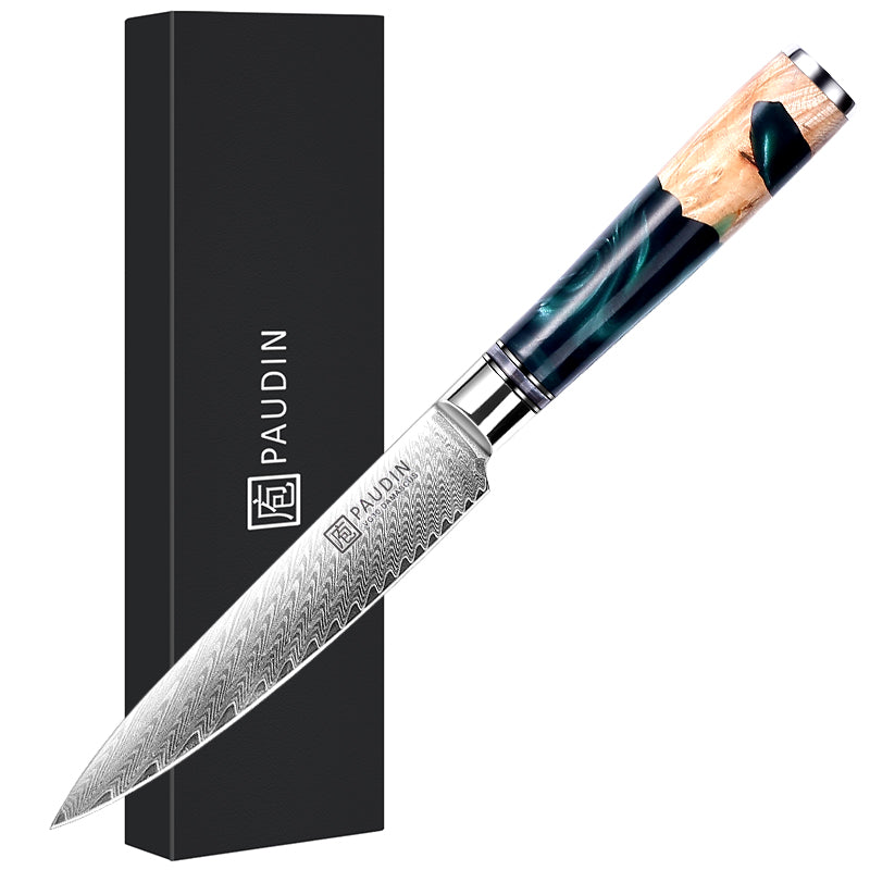 Atlantis 5 Inch Utility Knife With Resin Handle