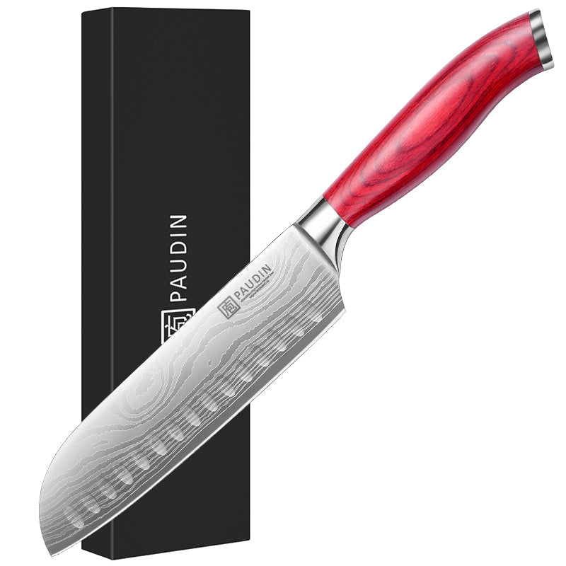 Agate 7 Inch Santoku Knife