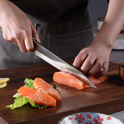 Master collection 8'' Sashimi Knife With Zebrawood handle