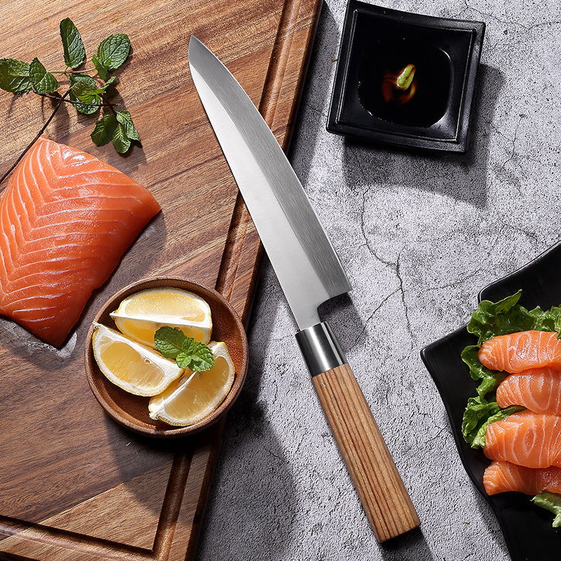 Master collection 8'' Sashimi Knife With Zebrawood handle
