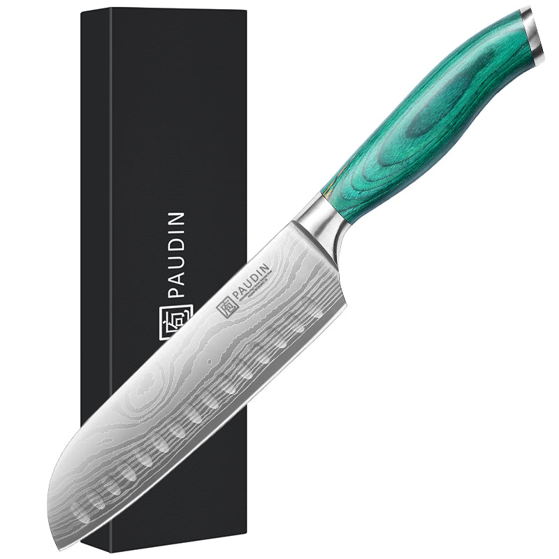 Jade 7 Inch Santoku Knife