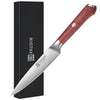 Milanlo Utility Knife 5'' With Rose Wood Handle