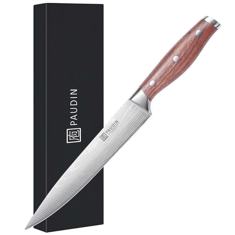Berlin Carving Knife 8'' With Rose Wood Handle