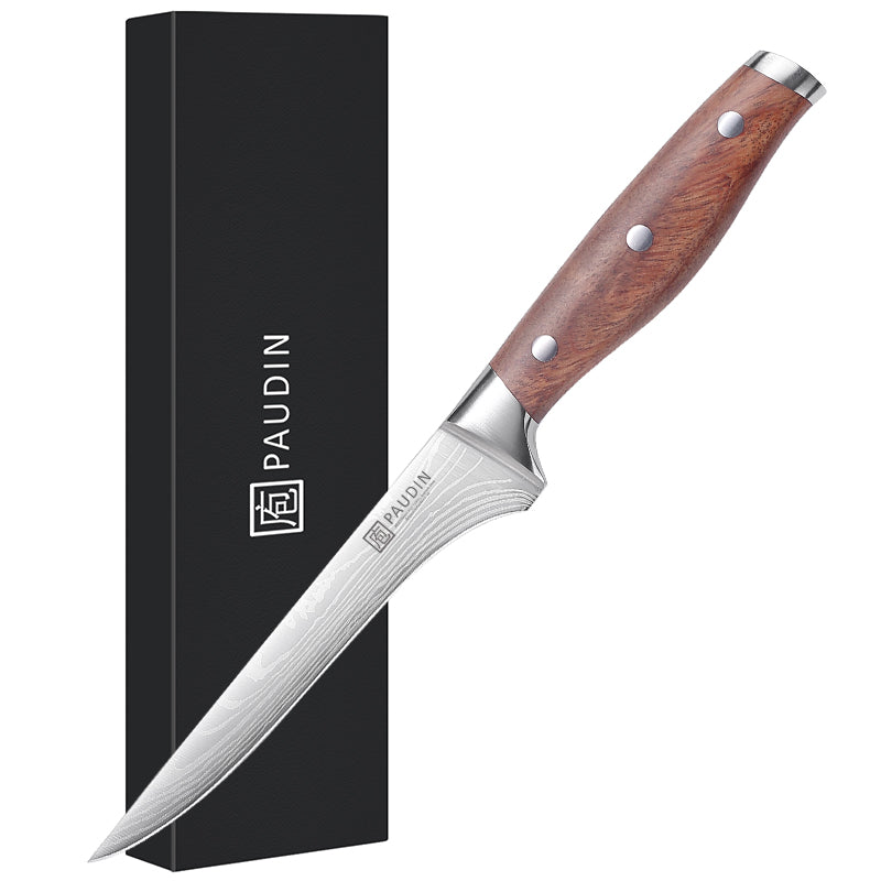 Berlin Boning Knife 6''  With Rose Wood Handle