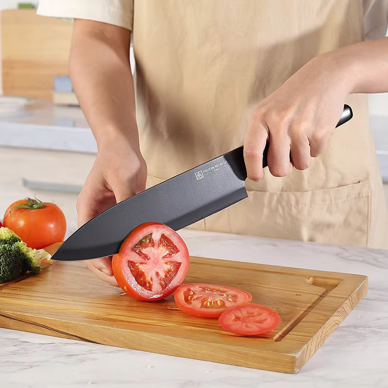 Refresh Coating 8inch 5Cr15Mov steel chef knife kitchen knives