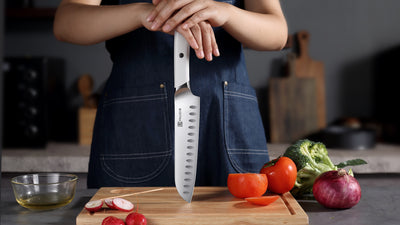 Chicago Collection Santoku kitchen Knife Set