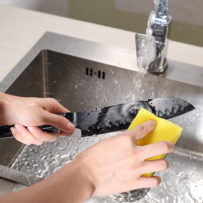 Refresh Coating 5Cr15Mov steel Santoku Knife 7” knife kitchen knives