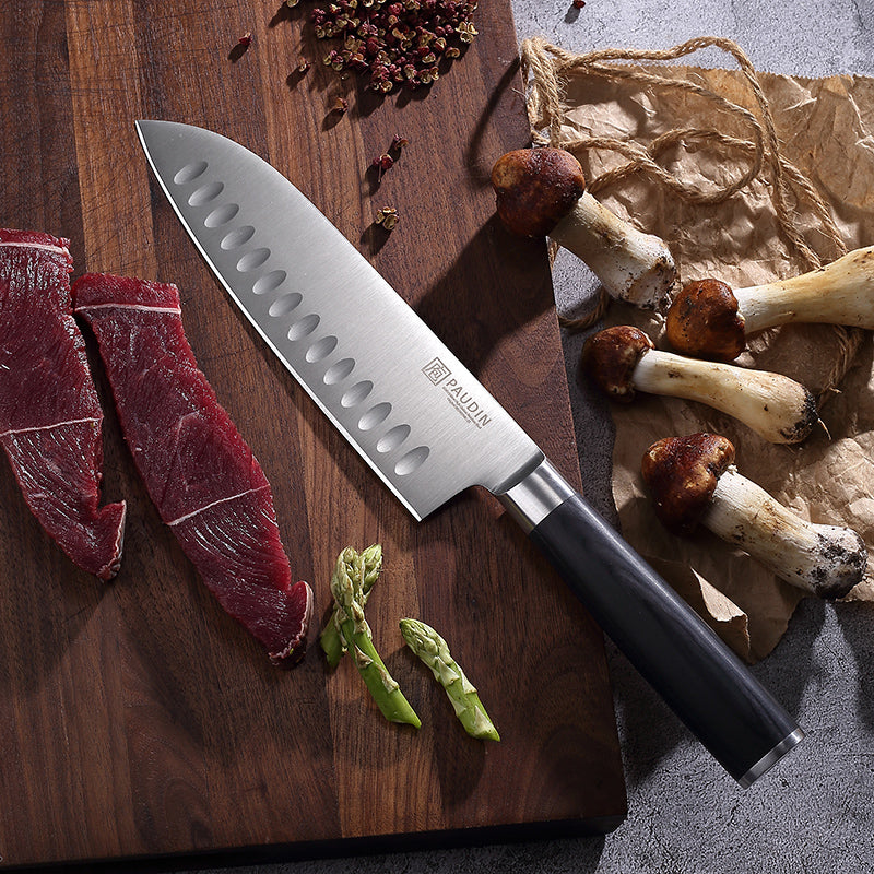 Qian 7 Inch Santoku Knife