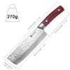 PAUDIN 5Cr15Mov steel hammer pattern blade rosewood handle knife knives