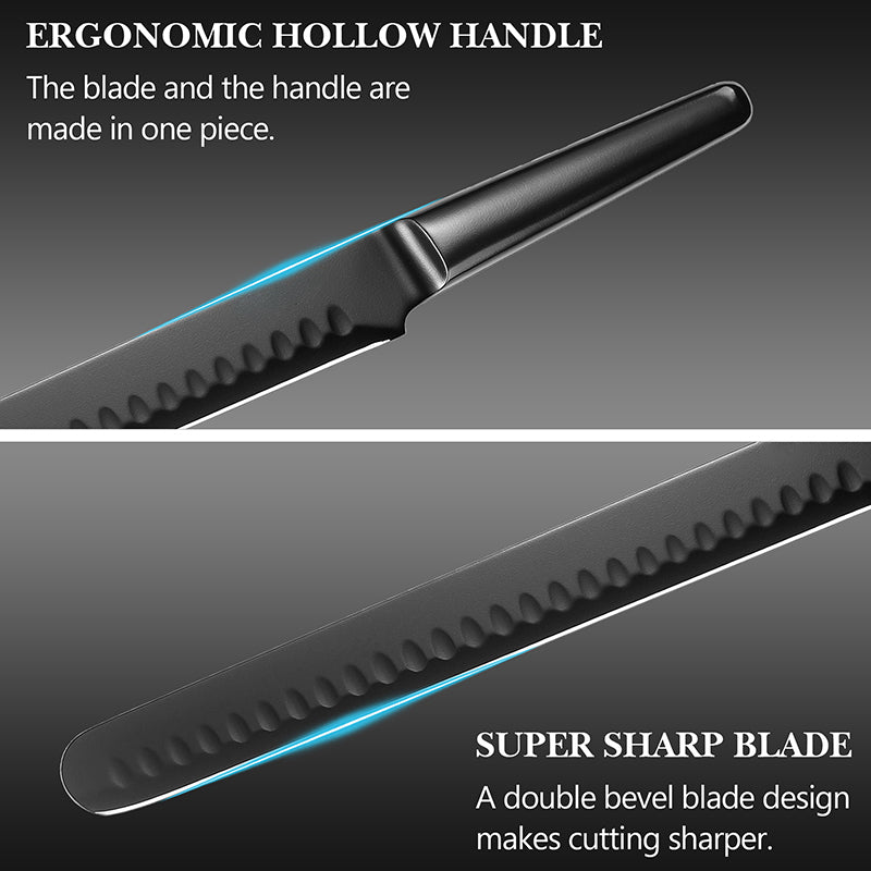 Refresh Coating 5Cr15Mov steel  Ham Knife 12” knife kitchen knives