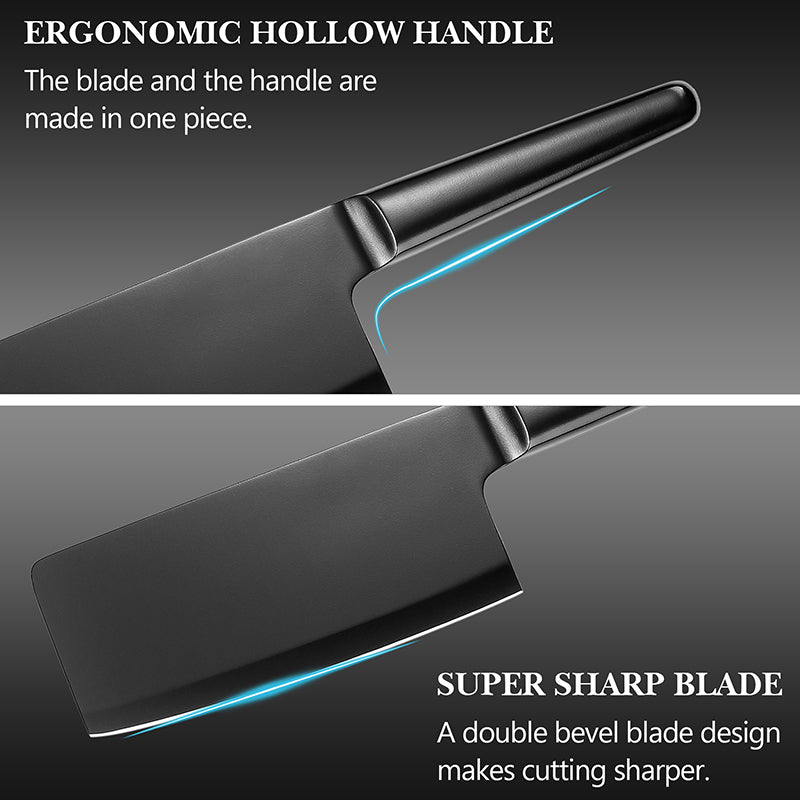 Refresh Coating 5Cr15Mov steel Cleaver Knife 7”knife kitchen knives