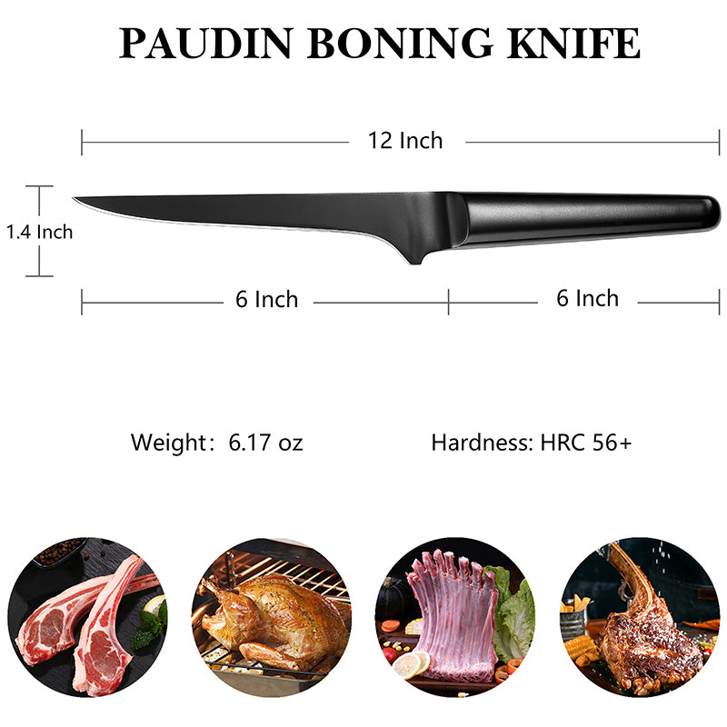 Refresh Coating 5Cr15Mov steel Boning Knife 6inch knife kitchen knives