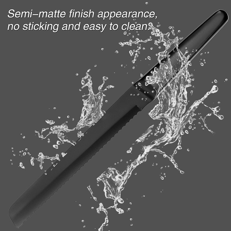 Refresh Coating 5Cr15Mov steel Bread Knife 8” knife kitchen knives